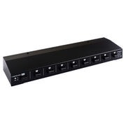 100W 2 In 8 Out Power Amplifier Loudspeaker Box Switcher