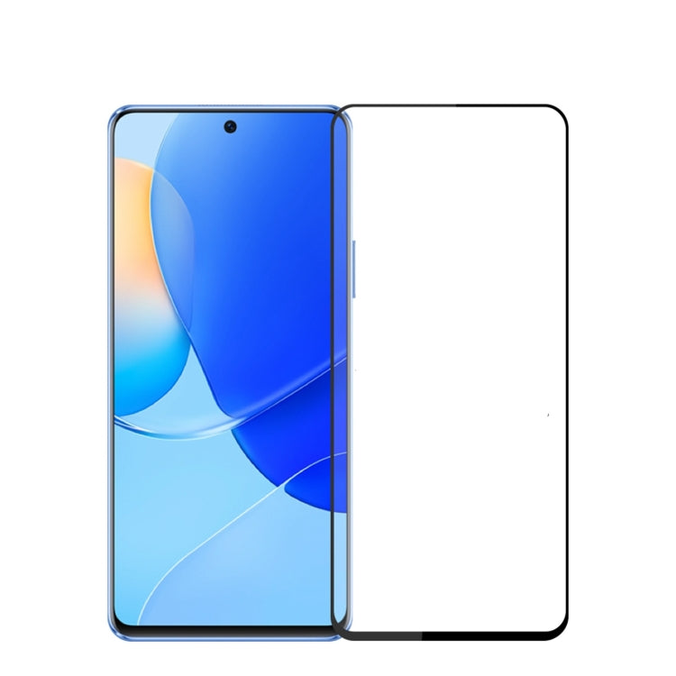 For Huawei Nova 9 SE MOFI 9H 2.5D Full Screen Tempered Glass Film(Black)