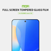 For Huawei Nova 9 SE MOFI 9H 2.5D Full Screen Tempered Glass Film(Black)