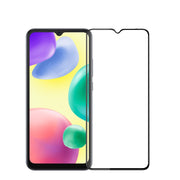 For Xiaomi Redmi 10C MOFI 9H 3D Explosion-proof Tempered Glass Film(Black)