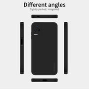 For Xiaomi Redmi K40S PINWUYO Sense Series Liquid Silicone TPU Phone Case(Black)
