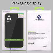 For Xiaomi Redmi K40S PINWUYO Sense Series Liquid Silicone TPU Phone Case(Blue)