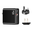PD-65W USB-C / Type-C + QC3. 0 USB Laptop Charging Adapter, UK Plug / US Plug(Black) - Cable & Adapter by PMC TechLife | Online Shopping South Africa | PMC TechLife