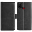 For Ulefone note 10 Dual-side Magnetic Buckle Leather Phone Case(Black) - Ulefone Cases by PMC Jewellery | Online Shopping South Africa | PMC Jewellery | Buy Now Pay Later Mobicred