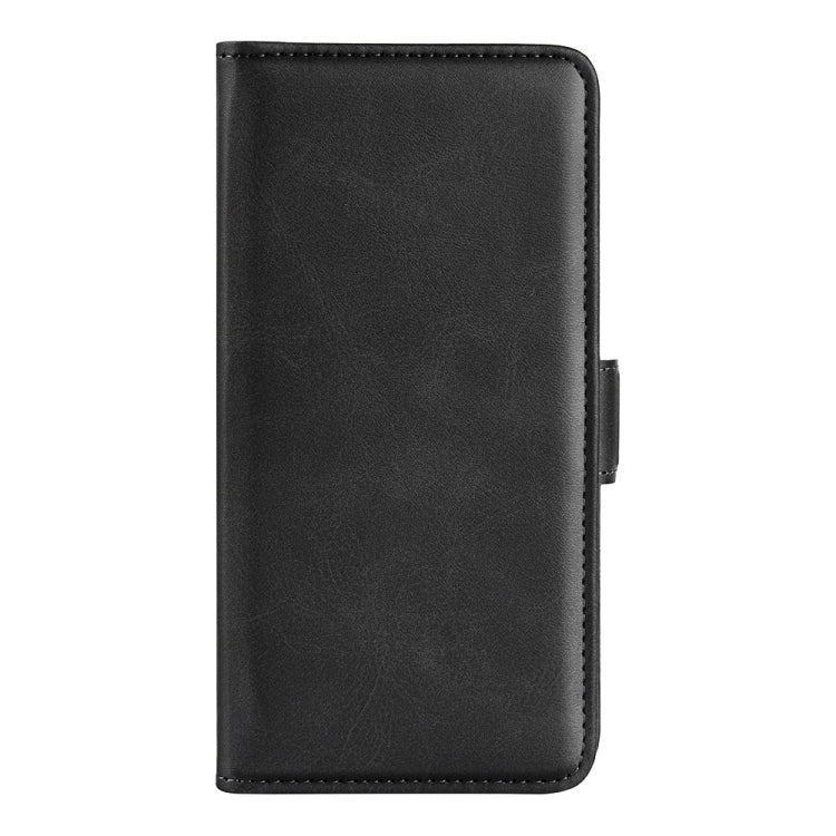For Ulefone note 10 Dual-side Magnetic Buckle Leather Phone Case(Black)