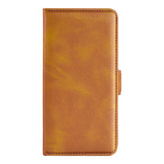 For Ulefone note 10 Dual-side Magnetic Buckle Leather Phone Case(Yellow)