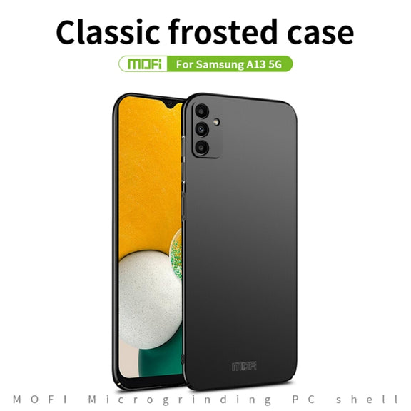 For Samsung Galaxy A13 5G MOFI Frosted PC Ultra-thin Hard Case(Red)