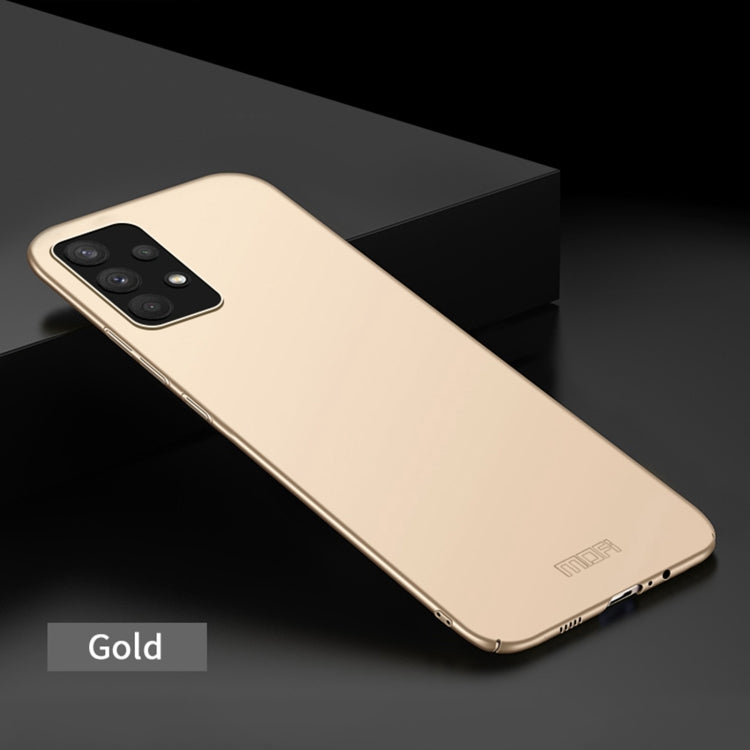 For Samsung Galaxy A32 4G MOFI Frosted PC Ultra-thin Hard Case(Gold)