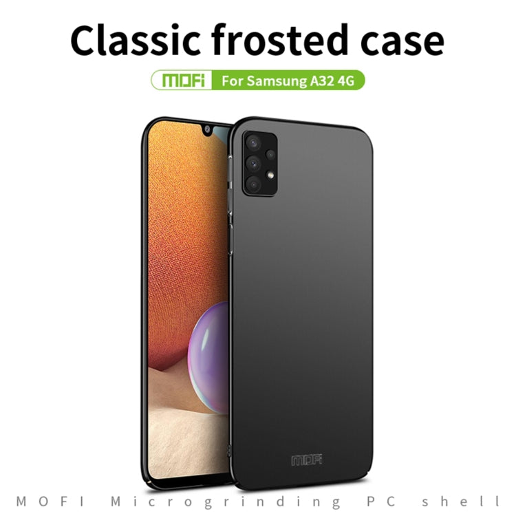For Samsung Galaxy A32 4G MOFI Frosted PC Ultra-thin Hard Case(Gold)