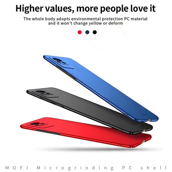 For Xiaomi Civi MOFI Frosted PC Ultra-thin Hard Case(Red)