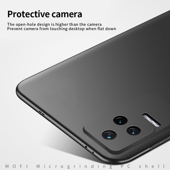 For Xiaomi Redmi K40S MOFI Frosted PC Ultra-thin Hard  Phone Case(Red)