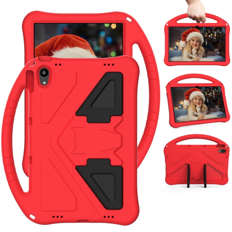For Motorola Moto Tab G70 EVA Shockproof Tablet Case with Holder(Red)
