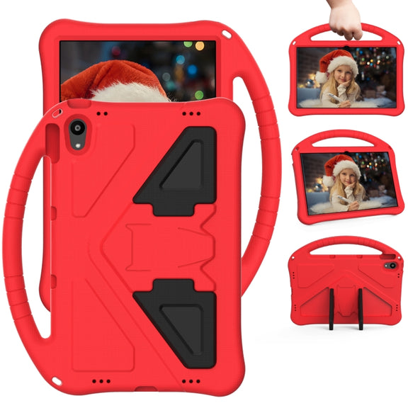 For Motorola Moto Tab G70 EVA Shockproof Tablet Case with Holder(Red)