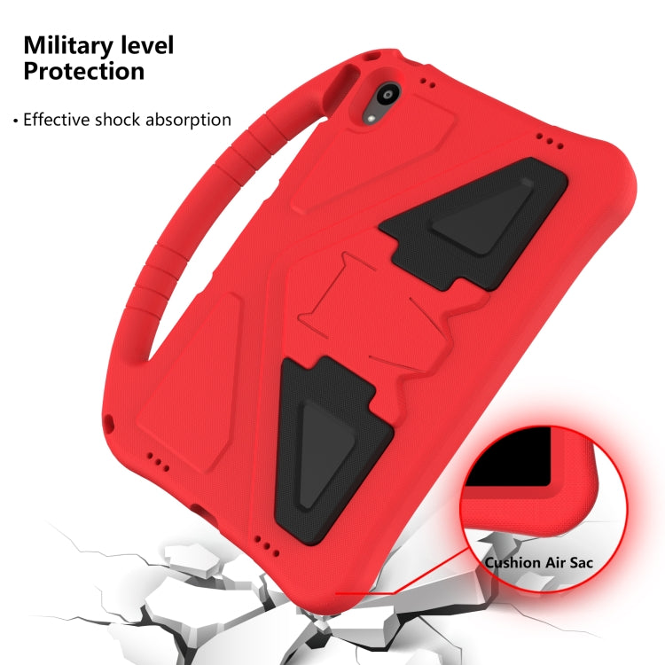 For Motorola Moto Tab G70 EVA Shockproof Tablet Case with Holder(Red)