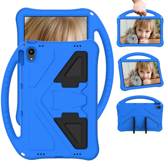 For Motorola Moto Tab G70 EVA Shockproof Tablet Case with Holder(Blue)