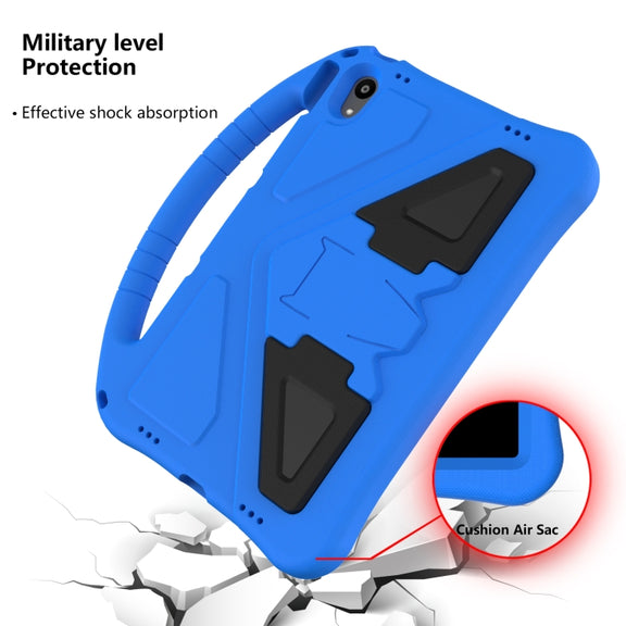 For Motorola Moto Tab G70 EVA Shockproof Tablet Case with Holder(Blue)