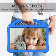 For Motorola Moto Tab G70 EVA Shockproof Tablet Case with Holder(Blue)