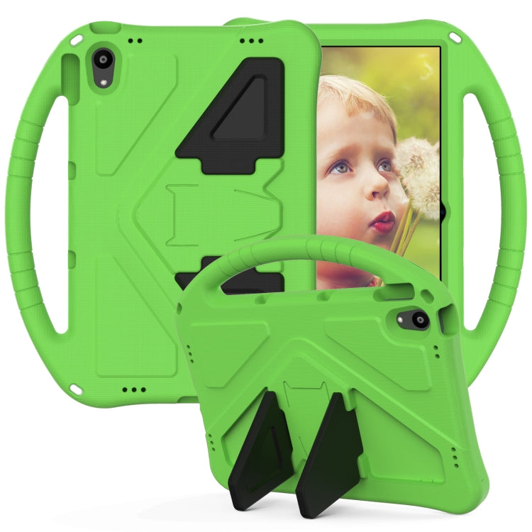For Motorola Moto Tab G70 EVA Shockproof Tablet Case with Holder(Green)