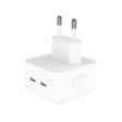 PD 35W Dual USB-C / Type-C Ports Charger for iPhone / iPad Series, EU Plug - free shipping - PMC TechLife - Order now!