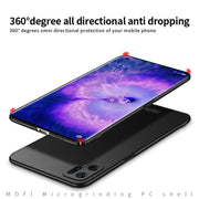 For OPPO Find X5 MOFI Frosted PC Ultra-thin Hard Case(Gold)