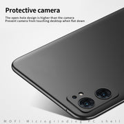 For OPPO Find X5 Lite / Reno7 Global MOFI Frosted PC Ultra-thin Hard Case(Gold)