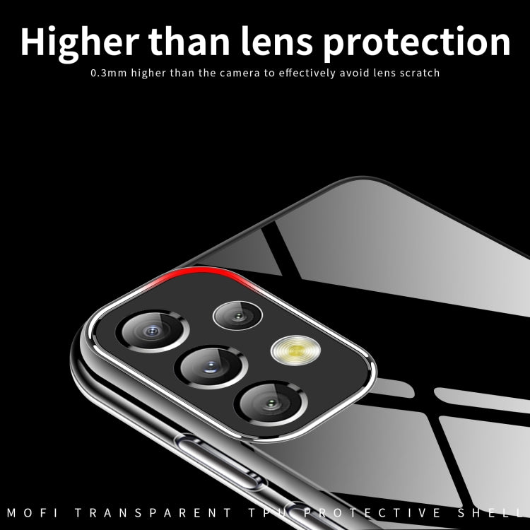 For Samsung Galaxy A33 5G MOFI Ming Series Ultra-thin TPU Phone Case(Transparent)