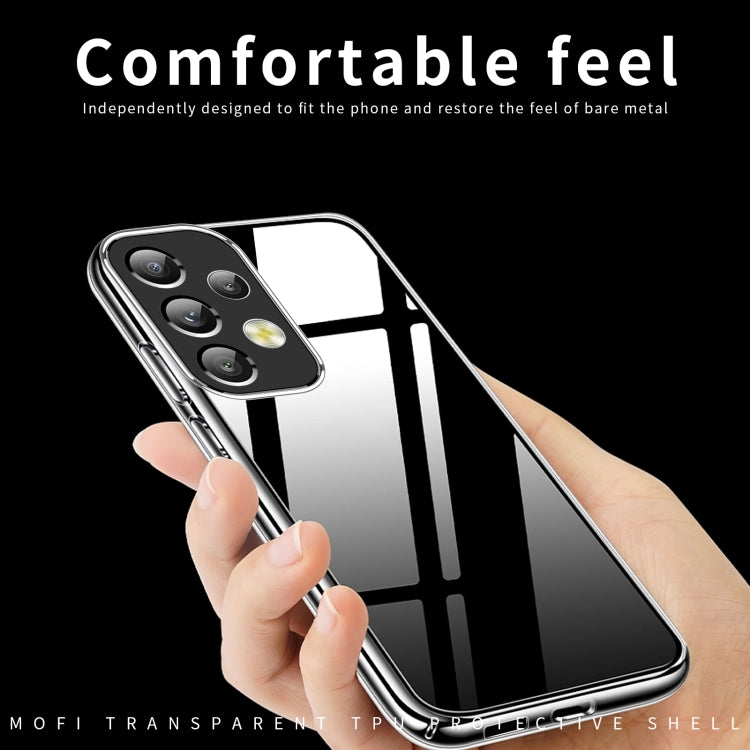 For Samsung Galaxy A53 5G MOFI Ming Series Ultra-thin TPU Phone Case(Transparent)