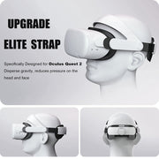 For Oculus Quest2 VR Glasses Decompression Comfort Adjustable Replacement Headset