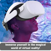For Oculus Quest2 VR Glasses Decompression Comfort Adjustable Replacement Headset