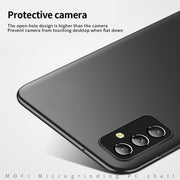 For Samsung Galaxy M52 5G MOFI Frosted PC Ultra-thin Hard Case(Blue)