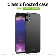 For OPPO Find X5 Pro MOFI Frosted PC Ultra-thin Hard Case(Gold)