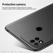 For Xiaomi Redmi 10A MOFI Frosted PC Ultra-thin Hard Case(Red)