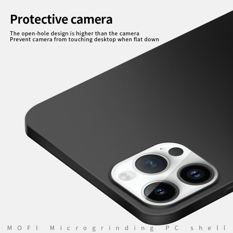 For iPhone 14 Pro MOFI Frosted PC Ultra-thin Hard Case (Red)
