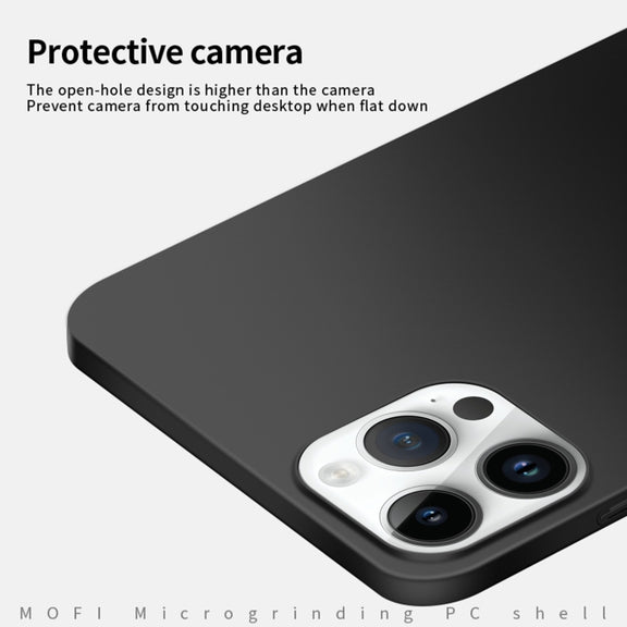 For iPhone 14 Pro MOFI Frosted PC Ultra-thin Hard Case (Red)