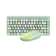 QW02 Wireless Keyboard Mouse Set(Green) - Wireless Keyboard by PMC TechLife | Online Shopping South Africa | PMC TechLife | Buy Now Pay Later Mobicred