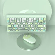 QW02 Wireless Keyboard Mouse Set(Pink)