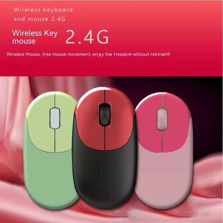 QW02 Wireless Keyboard Mouse Set(Green)