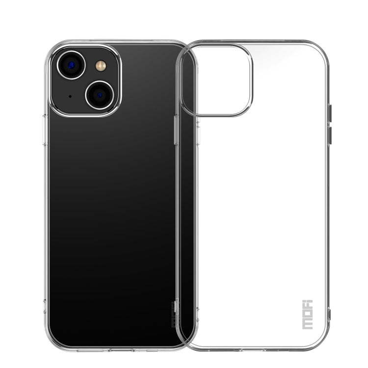 For iPhone 14 MOFI Ming Series Ultra-thin TPU Phone Case (Transparent)