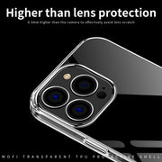 For iPhone 14 Plus MOFI Ming Series Ultra-thin TPU Phone Case (Transparent)