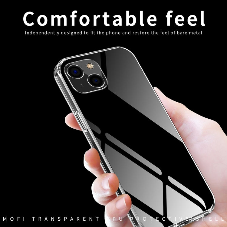 For iPhone 13 mini MOFI Ming Series Ultra-thin TPU Phone Case (Transparent)