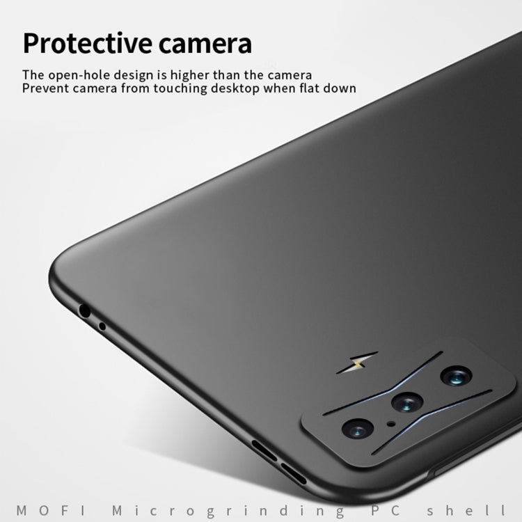 For Xiaomi Redmi K50 Gaming MOFI Frosted PC Ultra-thin Hard Case(Blue)