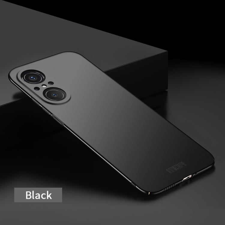 For Huawei Nova9 SE MOFI Frosted PC Ultra-thin Hard Case(Black)