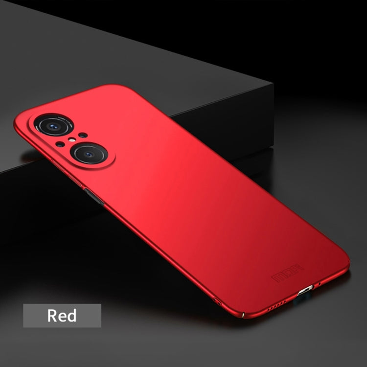 For Huawei Nova9 SE MOFI Frosted PC Ultra-thin Hard Case(Red)