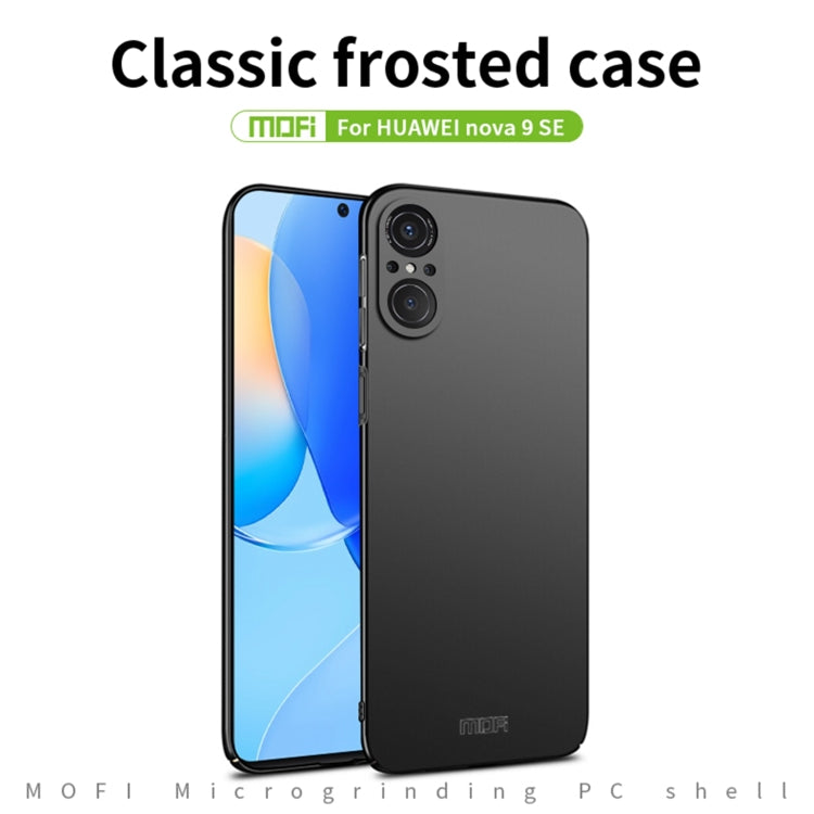 For Huawei Nova9 SE MOFI Frosted PC Ultra-thin Hard Case(Red)