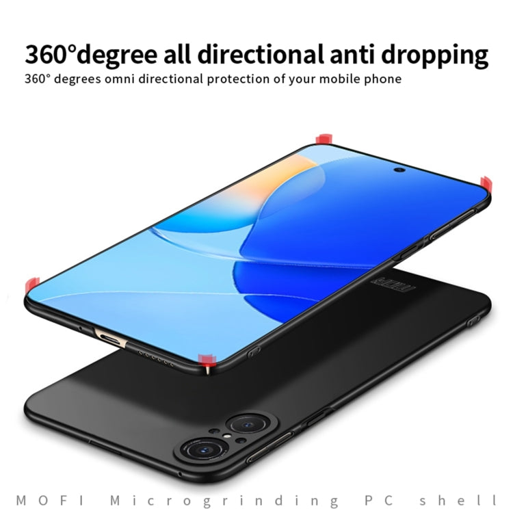 For Huawei Nova9 SE MOFI Frosted PC Ultra-thin Hard Case(Red)