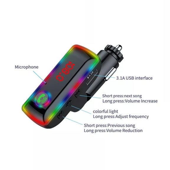 F11  USB Charger Car Player Blue Tooth  Fm Transmitter Car MP3 Players
