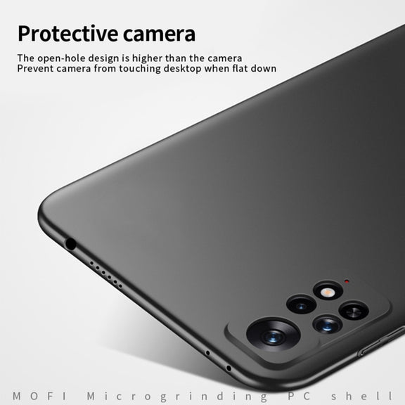 For Xiaomi Redmi Note 11E Pro MOFI Frosted PC Ultra-thin Hard Case(Blue)