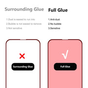 For iPhone 16e / 14 / 13 / 13 Pro ENKAY 6D Full Glue Tempered Glass Full Film
