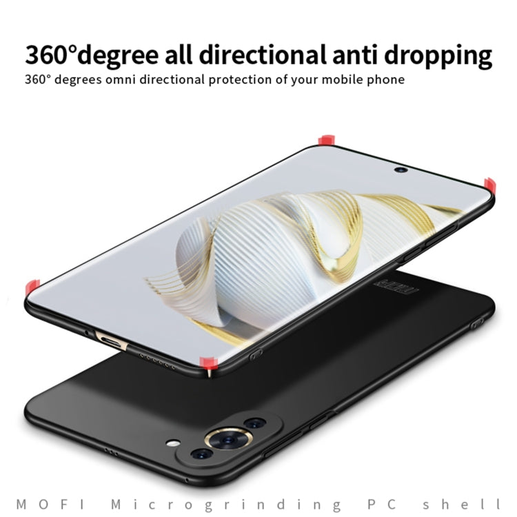 For Huawei Nova 10 MOFI Frosted PC Ultra-thin Hard Case(Red)