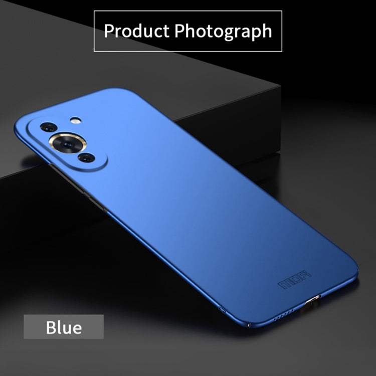For Huawei Nova 10 Pro MOFI Frosted PC Ultra-thin Hard Case(Blue)